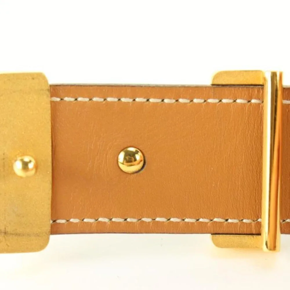 Hermès Reversible Black x Brown x Gold 24mm Constance H Logo Belt Kit 72h84s